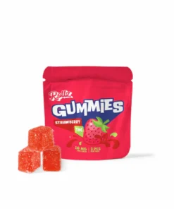 ROLLZ THC Gummy Bears – Strawberry | 10mg per piece