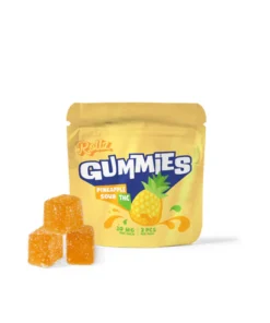 ROLLZ THC-Gummibärchen – Ananas | 10 mg pro Stück